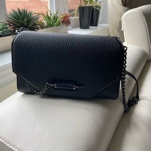Mackage Zoey Leather Crossbody in Black